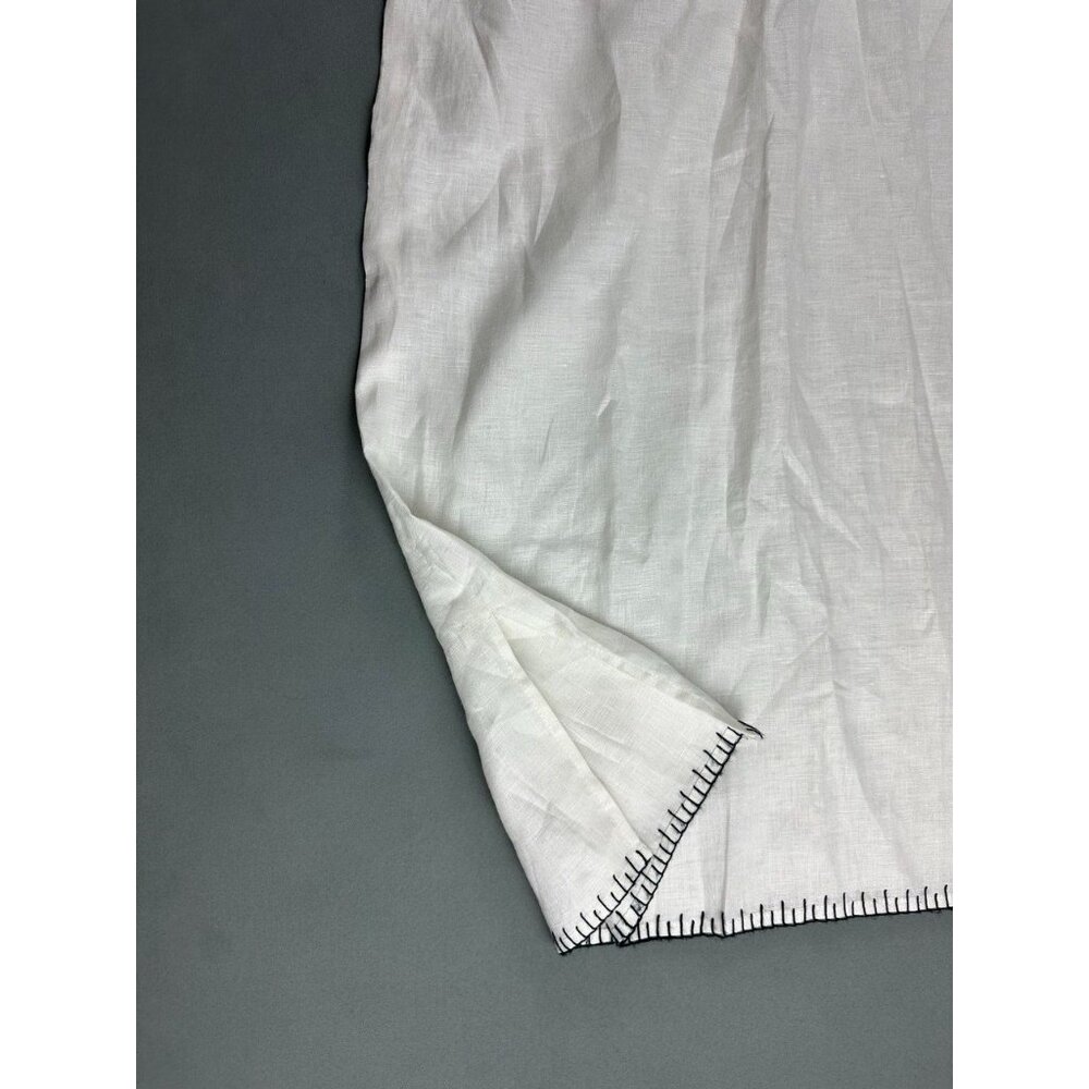 Marysia Oria Embroidered-Linen Midi Dress Size Large $489 - Picture 6 of 10